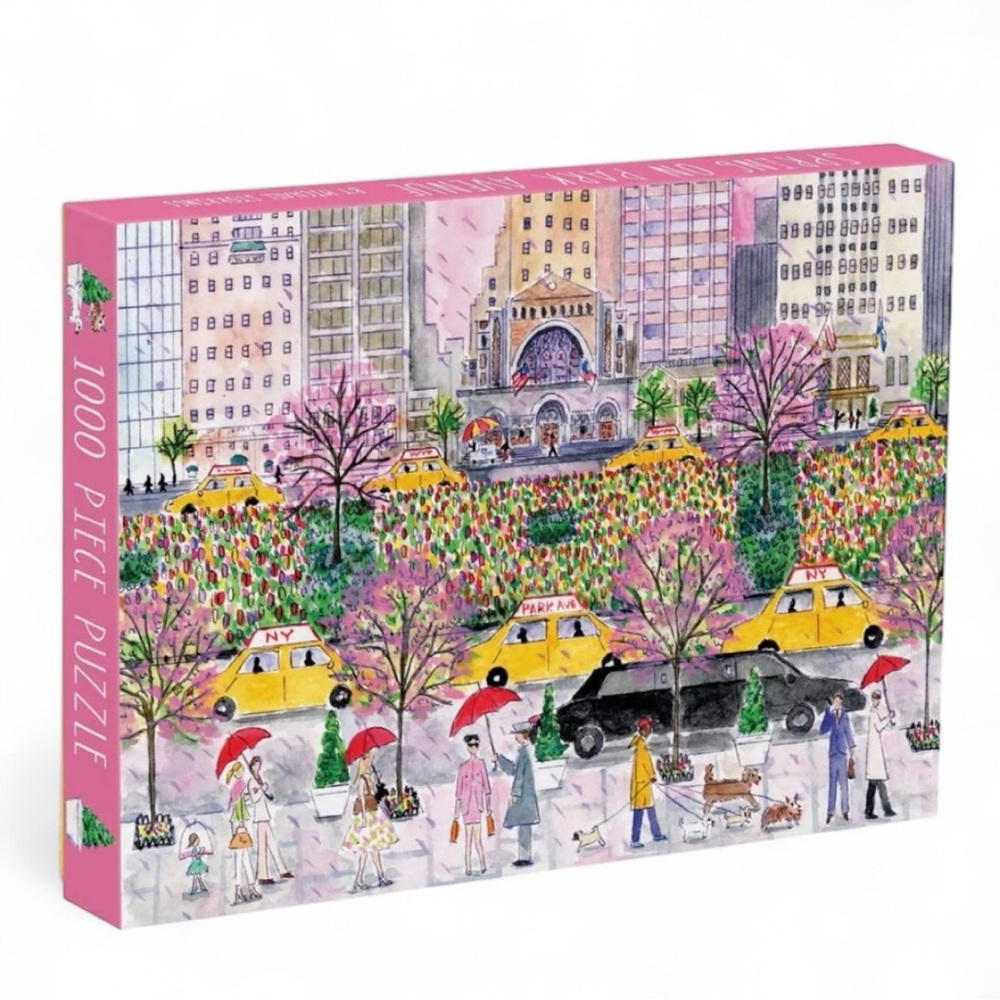 Michael Storrings Spring On Park Avenue 1000 Piece Jigsaw Puzzle